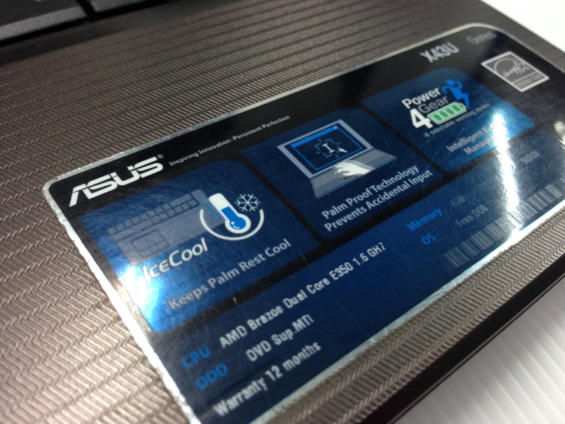 ASUS X43U-VX010D
