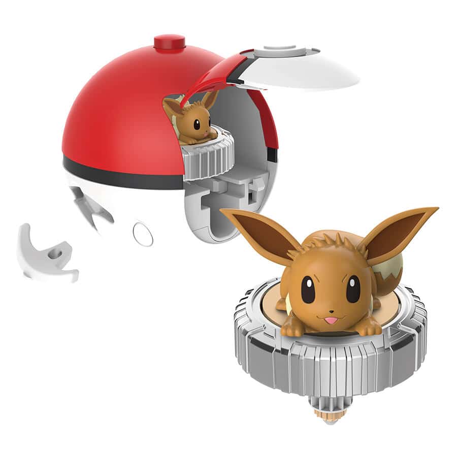 Ling Dong Pokemon Spin Fighter – Eevee อีวุย สปินไฟท์เตอร์ โปเกม่อน ลูกข่างเบเบลด ลิขสิทธิ์แท้
