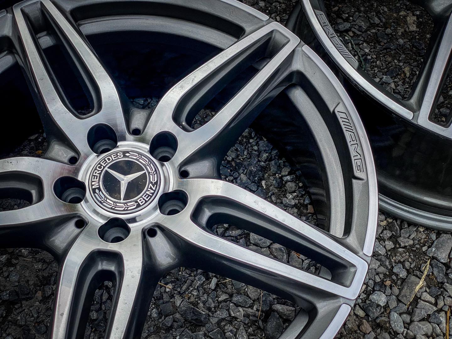 ล้อแท้ AMG 5 Twain Spoke 19"