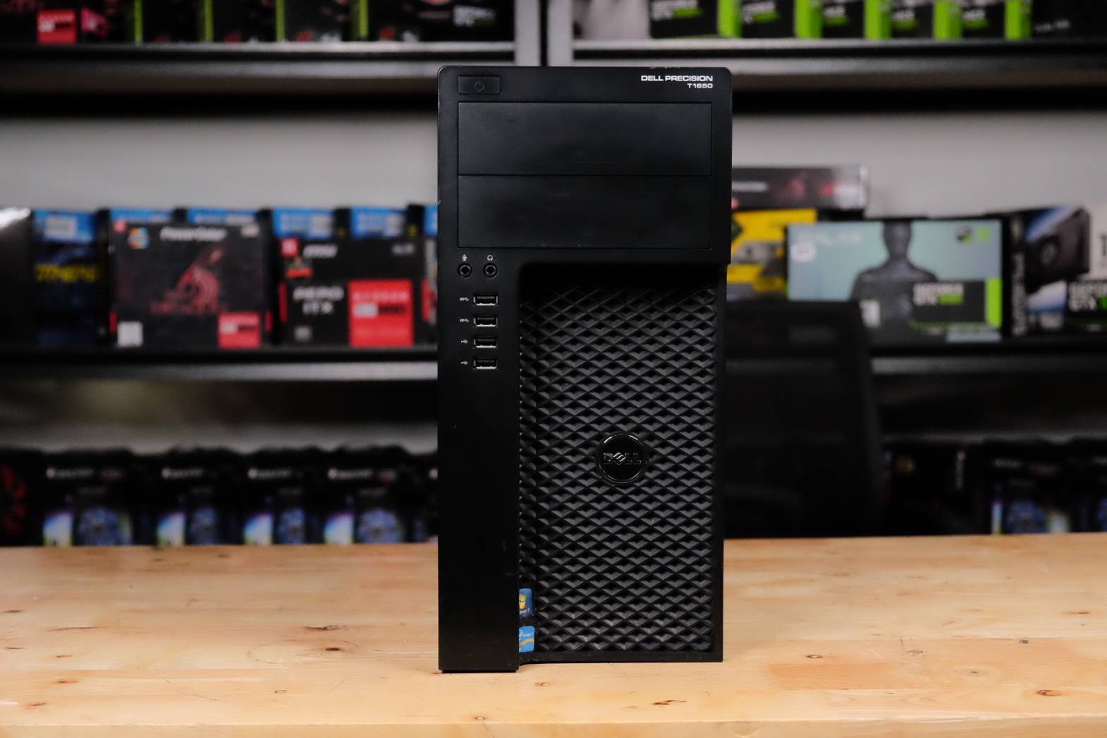 เวิร์คสเตชั่นมือสอง Dell T1650 (i3-3220 Ram8GB SSD120GB HDD1TB) แถม Wifi Card 2.4 GHz มีประกันร้าน ดูแลดี