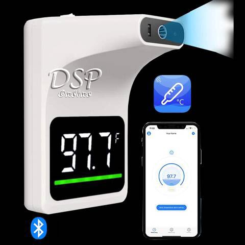 ขายถูก เครื่องวัดอุณหภูมิอินฟราเรด Verified Infrared Thermometer Forehead UFR101 Bluetooth ใช้คู่กับโทรศัพท์มือถือ โดยโหลดโปรแกรมเข้าเครื่อง ระยะห่าง 10 ม เก็บข้อมูลคนเข้าออกได้