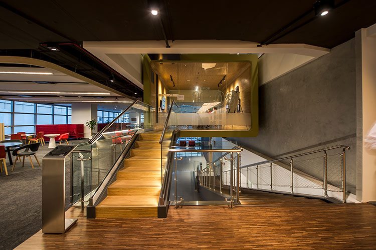 อาคารสำนักงาน ยูนิลีเวอร์ เฮ้าส์ สำนักงานให้เช่าใกล้รถไฟฟ้า MRT พระราม 9 และ ใกล้ห้างเซ็นทรัลพระราม 9 กรุงเทพฯ