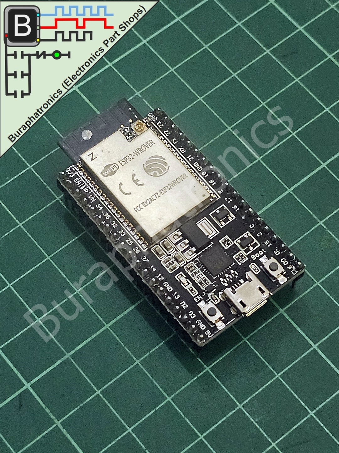 ESP32 WROVER ( CP2012 , 38 Pin )