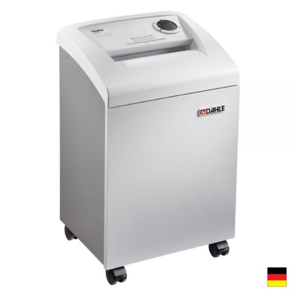 ขายถูก เครื่องทำลายเอกสารพร้อมเครื่องฟอกอากาศ DAHLE รุ่น 41204 ตัดครั้งละ 17 แผ่น/ครั้ง ( A4/70) ตัดตรง DAHLE CleanTEC® Paper Shredders