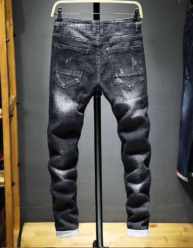 001032 กางเกงยีนส์ Sandcow Denim Style Korean Version Diesel Jeans Slim feet Size 28-38