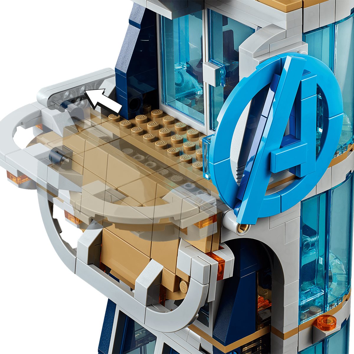 LEGO ตัวต่อเสริมทักษะ เลโก้ Marvel Avengers: Avengers Tower Battle รุ่น 76166