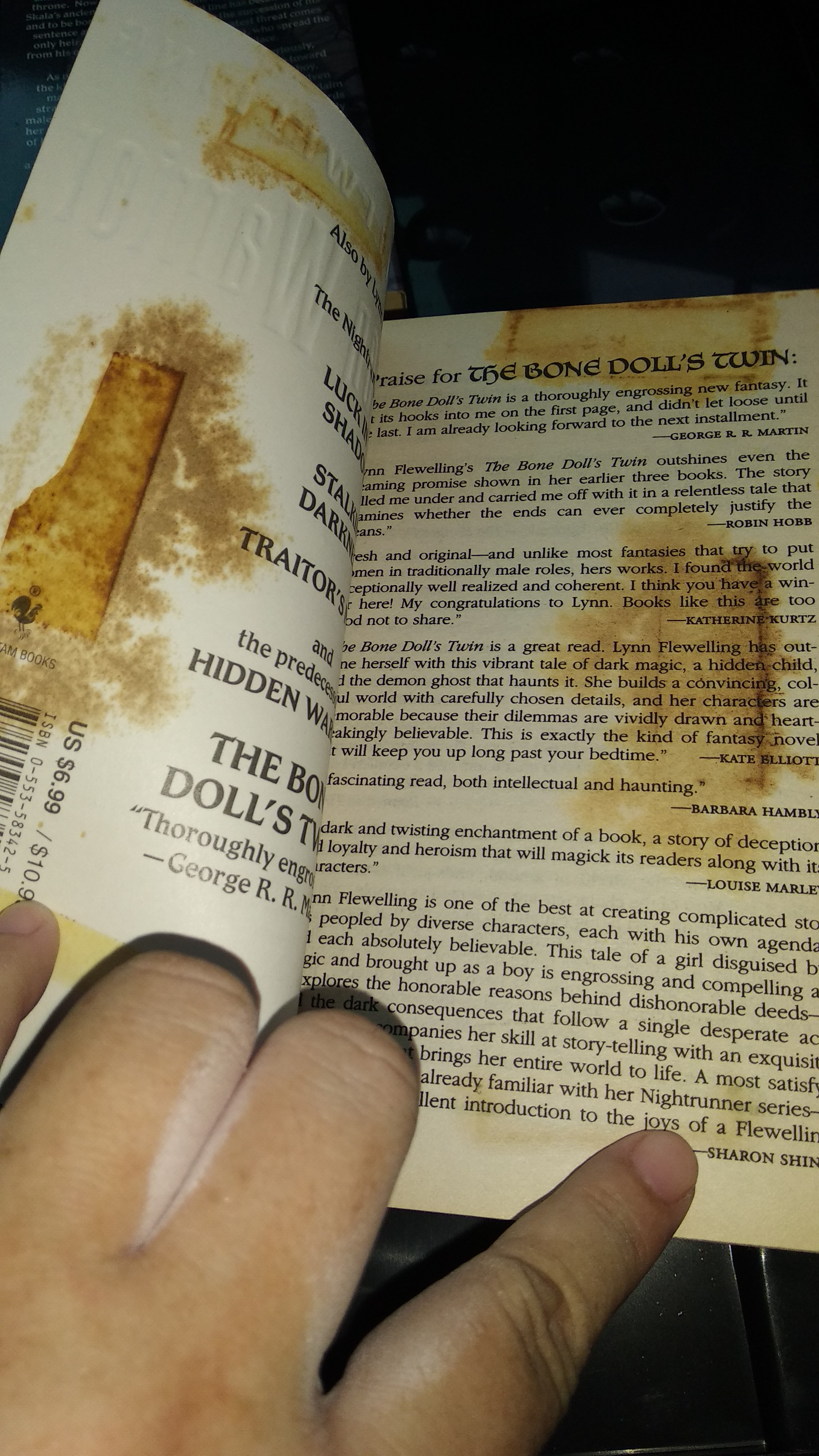 The Bone Doll's Twin, Hidden Warrior, The Oracle's Queen (Tamír Triad v1-3) by Lynn Flewelling