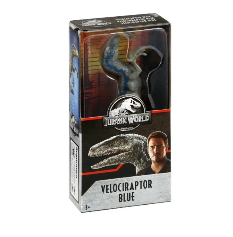 Mattel Jurassic World 6" Value Velociraptor Blue (GFM01) แมทเทล จูราสสิค เวิลด์ ของเล่นแอ็กชั่นฟิกเกอร์ไดโนเสาร์ เวโลซีแรปเตอร์ บลู
