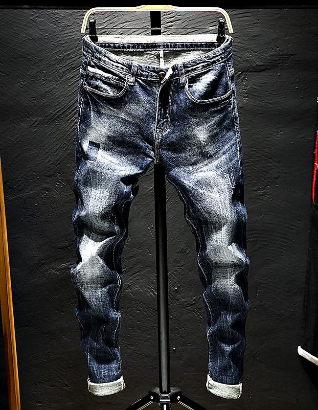 001028 ยีนส์ Sandcow Style Korean Version Diesel Jeans Denim Slim feet Size 28-38