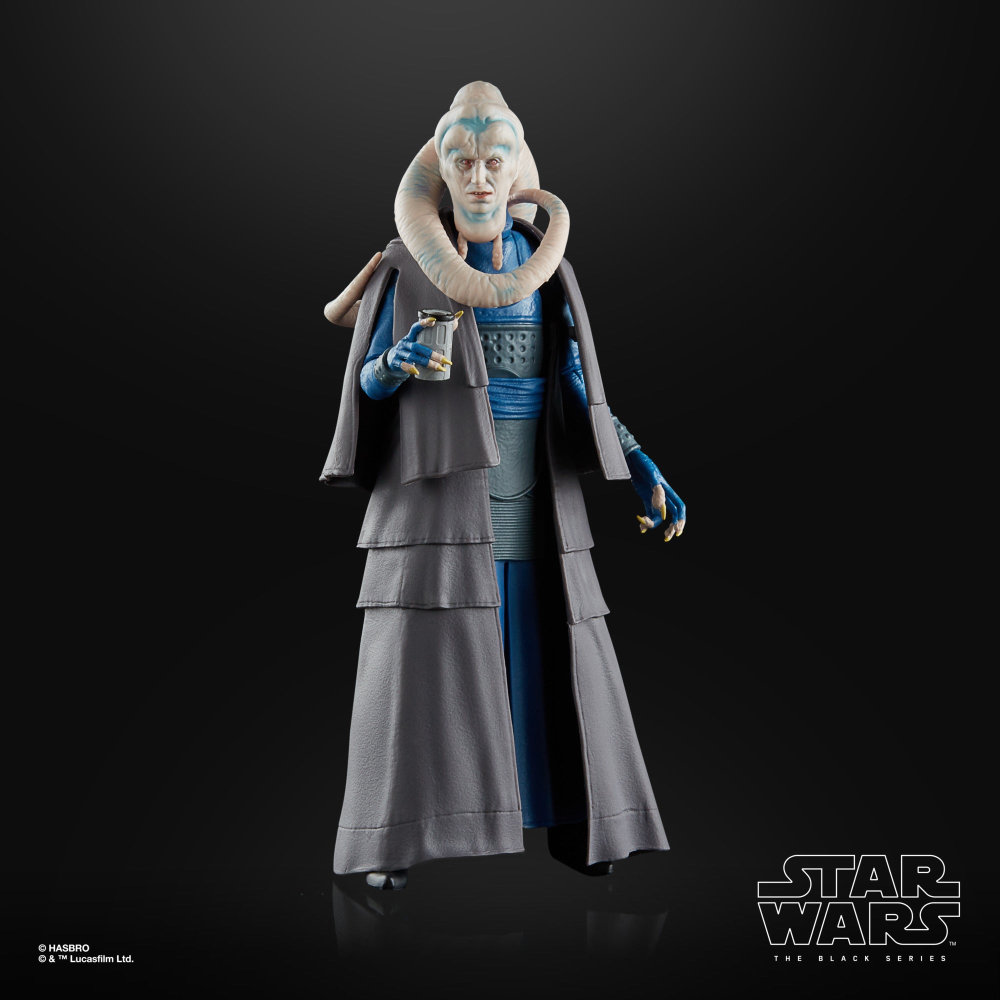 Hasbro Star Wars The Black Series Bib Fortuna 6-inch-scale Figure ฮาสโบร สตาร์ วอร์ส เดอะ แบล็ค ซีรีส์ หุ่นโมเดลฟิกเกอร์ บิบ ฟอร์ทูนา ขนาด 6 นิ้ว ลิขสิทธิ์แท้