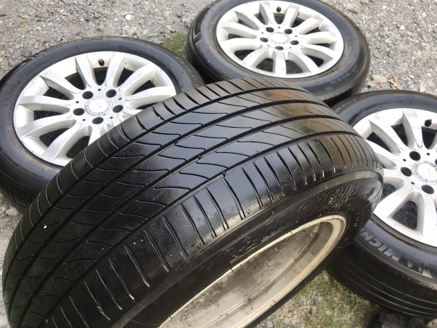 ล้อเบนซ์แท้ติดรถ w211 16"