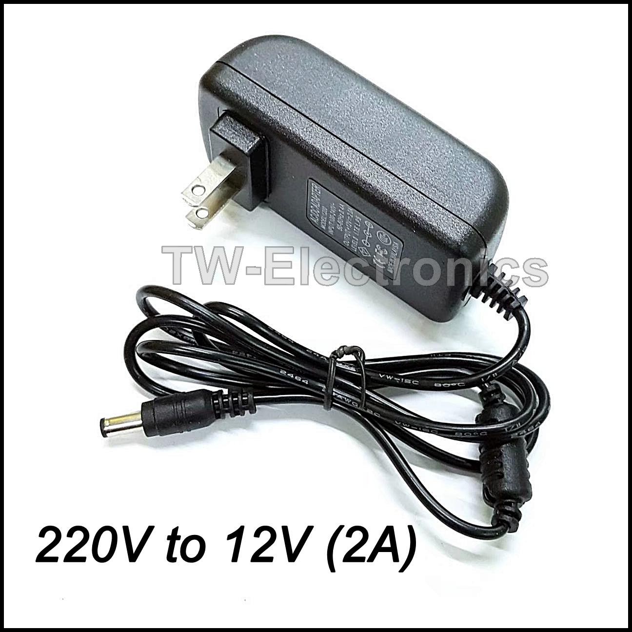 อะแดปเตอร์ 220V to 12V (2Amp)