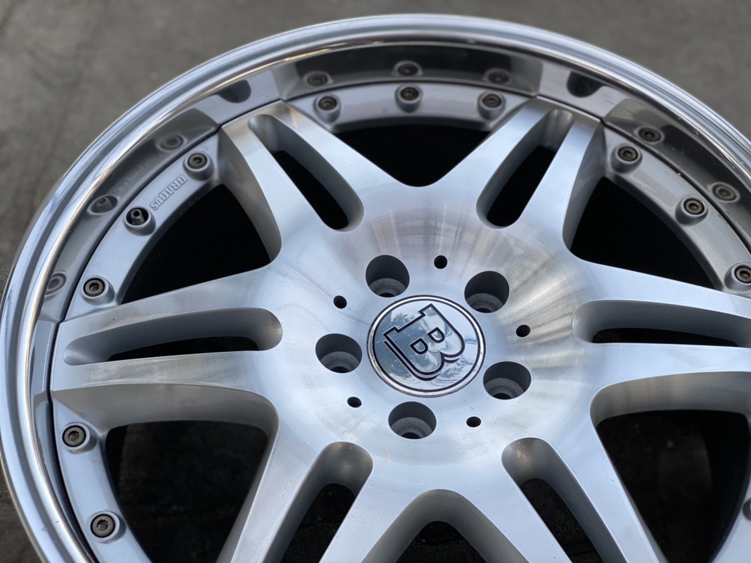 ล้อเบนซ์แท้ BRABUS BLOCK-6 19นิ้ว