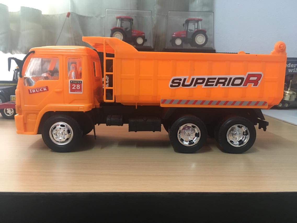 รถดั๊มของเล่นพลาสติก รถดั้มไอ้หลง