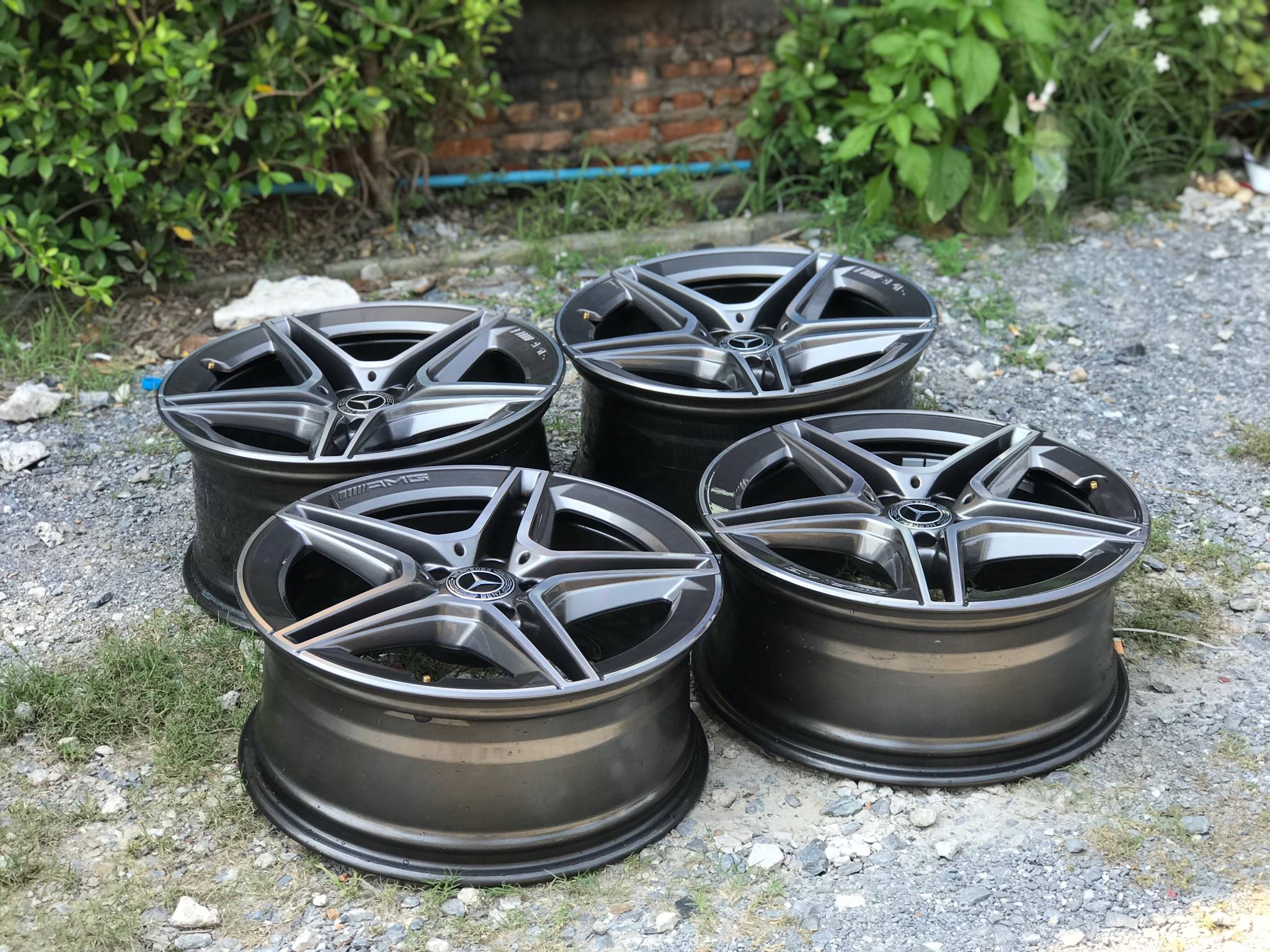 ล้อเบนซ์แท้ 19 นิ้ว CLS AMG 5 Twin Spoke