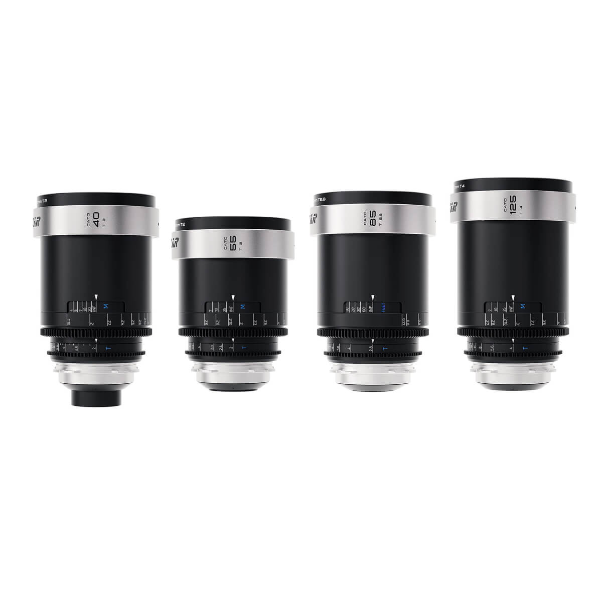 เลนส์อนามอร์ฟิก BLAZAR Cato 2X Full Frame Anamorphic 40/55/85/125mm 4-lens Set (PL)