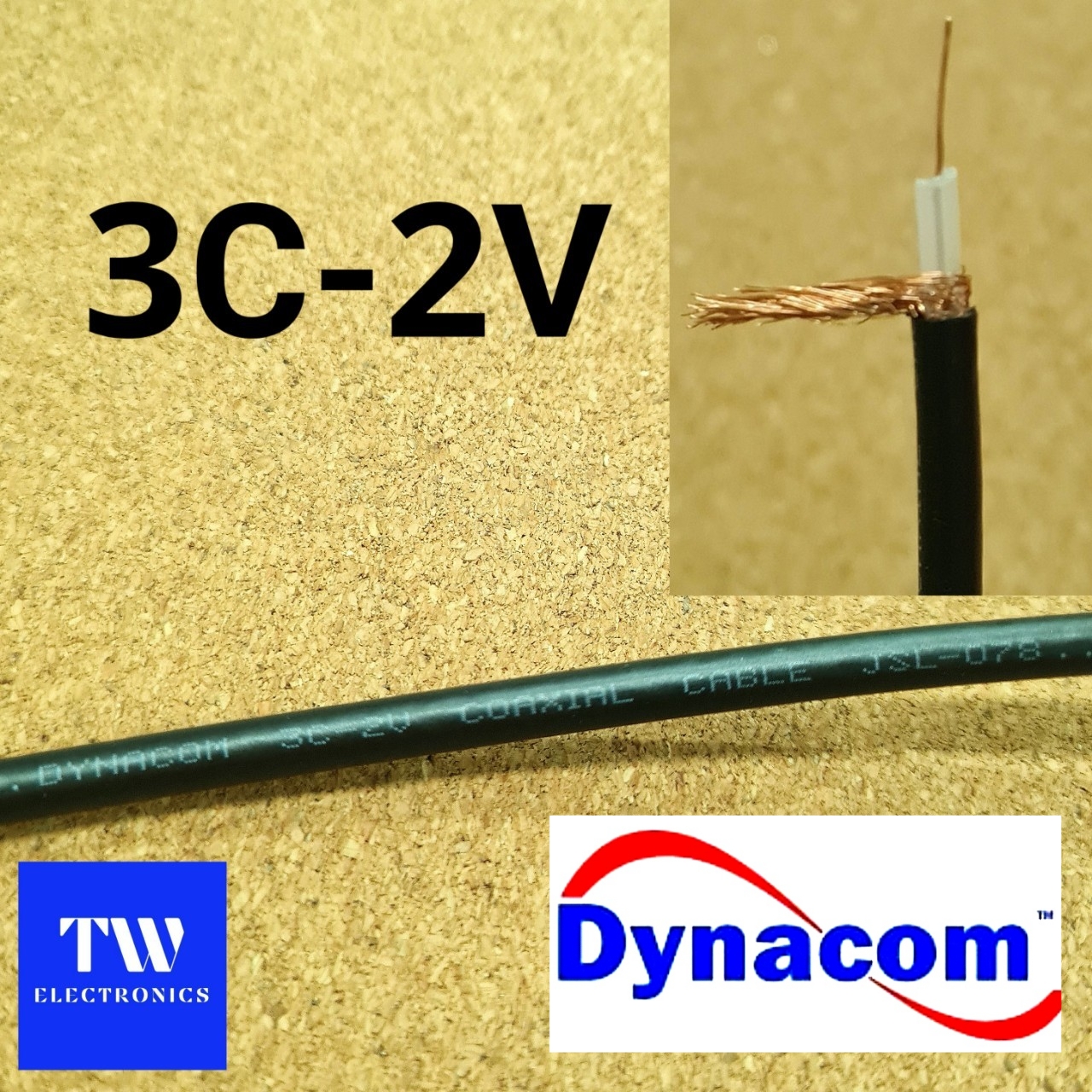 สายCoaxial 3C-2V / Dynacom