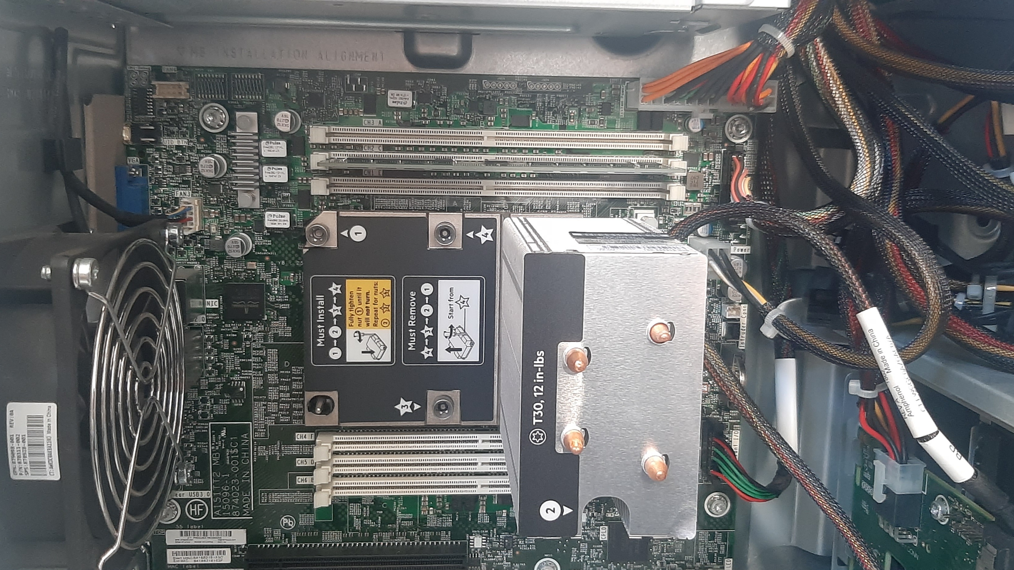 เซิร์ฟเวอร์มือสอง ประกันร้าน 1 เดือน HP ML110 Gen10 (Bronze 3106 Ram16GB HDD500GB x4)