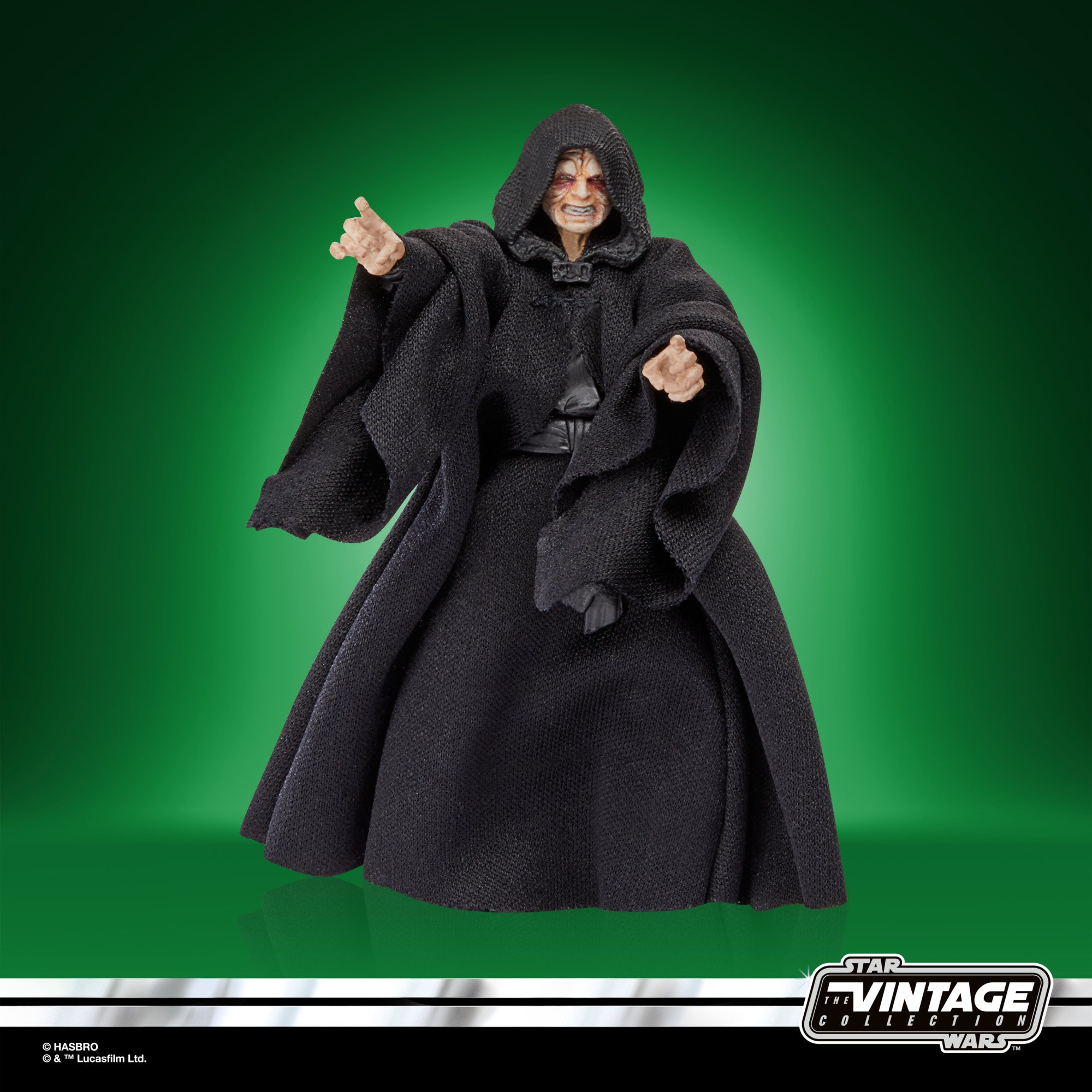 Hasbro Kenner The Vintage Collection Star Wars The Emperor Palpatine 3.75-inch-scale Action Figure ฮาสโบร สตาร์ วอร์ส หุ่นโมเดลฟิกเกอร์ พัลพาทีน ขนาด 3.75 นิ้ว ลิขสิทธิ์แท้