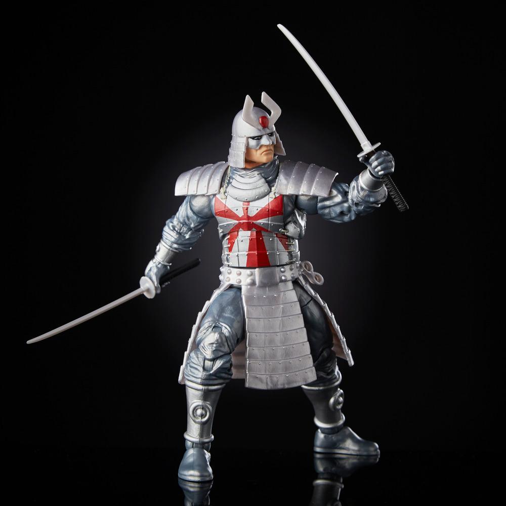 Hasbro Marvel Legends Retro Series Silver Samurai 6-inch Figure ฮาสโบร มาร์เวล เลเจนด์ ซีรี่ย์ส อเวนเจอร์ส หุ่นโมเดลฟิกเกอร์ ซิลเวอร์ ซามูไร ขนาด 6 นิ้ว ลิขสิทธิ์แท้