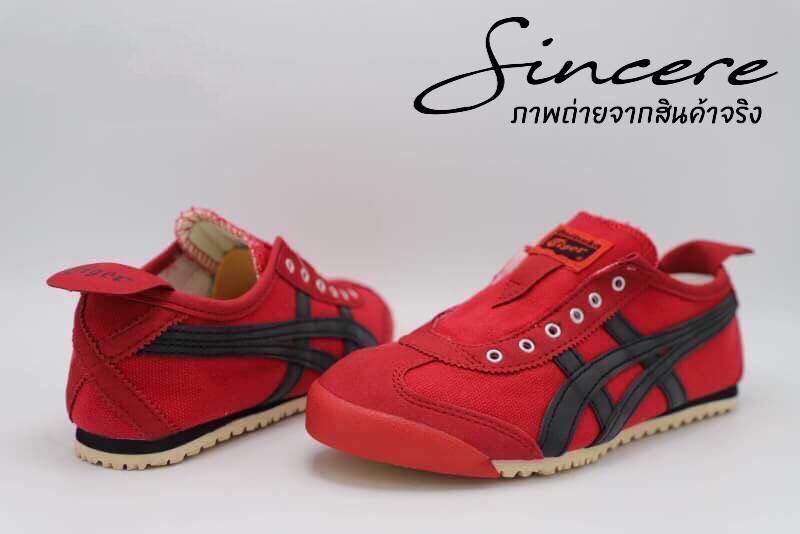 รองเท้า Onitsuka Slip On (สีแดง)