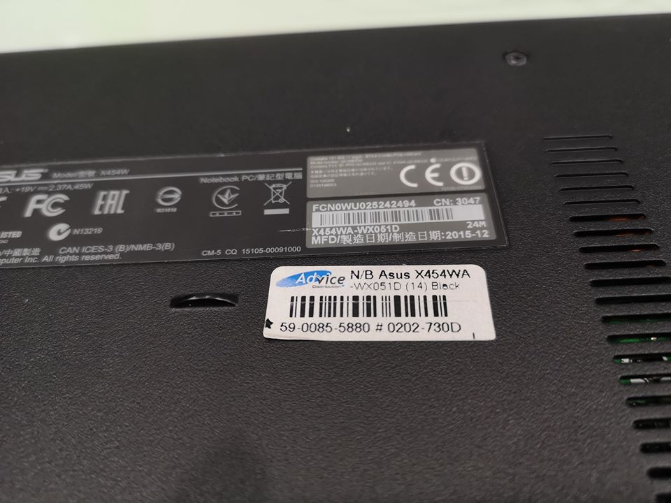 ASUS X454WA