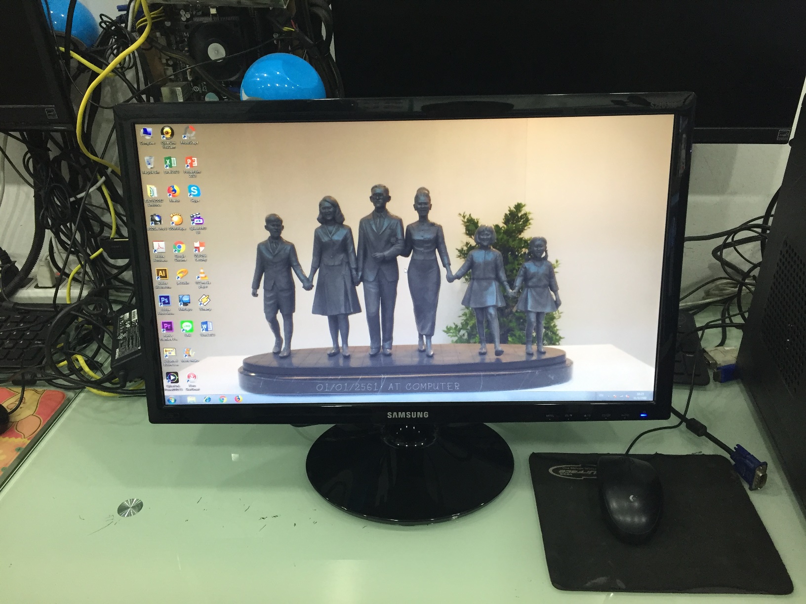 22" LED Full HD HDMI SAMSUNG LS22D300HY/XT