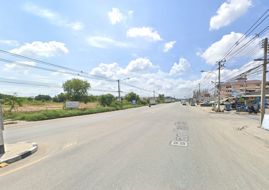 ขายที่ดินขนาด 57.27 ไร่ ติดถนนบ้านเก่า พานทอง จ.ชลบุรี เหมาะสร้างโรงงานและคลังสินค้า