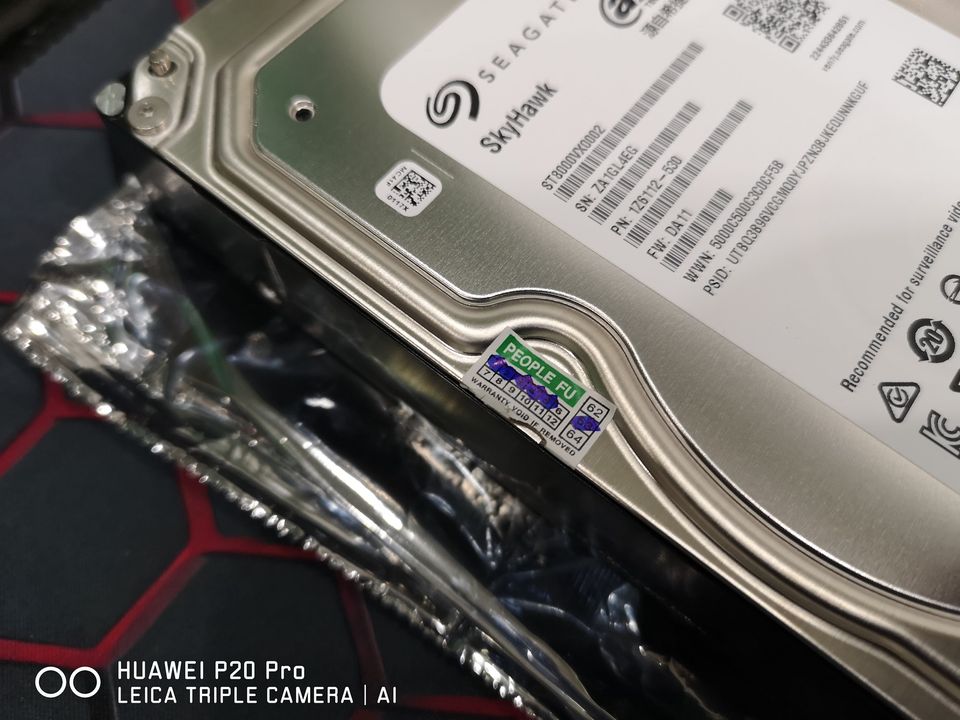 8TB. SEAGATE ST8000VX0002 มือสอง สภาพของใหม่ยังไม่ได้ใช้งานแกะทดสอบ ประกัน3เดือน