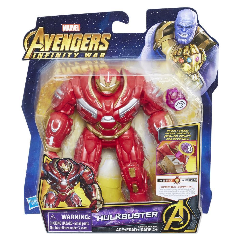 HASBRO MARVEL AVENGERS 6 INCH INFINITY WAR HULKBUSTER WITH INFINITY STONE FIGURE ฮาสโบร มาร์เวล อเวนเจอร์ หุ่นโมเดลฟิกเกอร์ ฮัคบัสเตอร์ 6 นิ้ว พร้อมกับอัญมณี อินฟินิตี้ สโตน ลิขสิทธิ์แท้