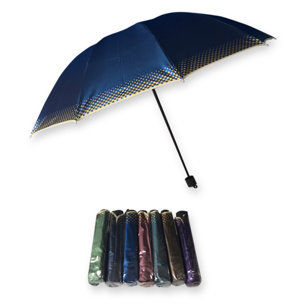 ร่มพับ4ตอน24นิ้วมียูวี