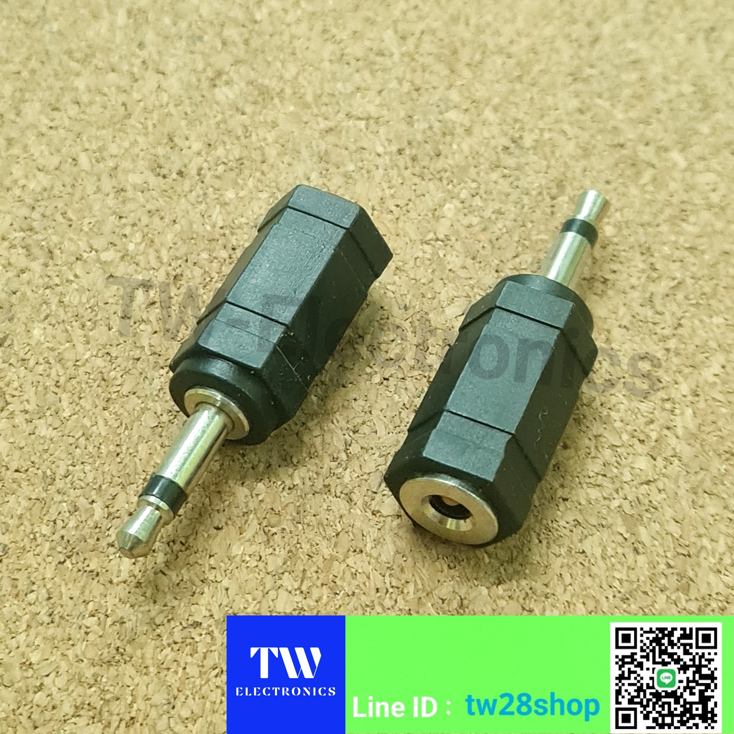 3.5mm Mono ตัวผู้ / 3.5mm Mono ตัวเมีย