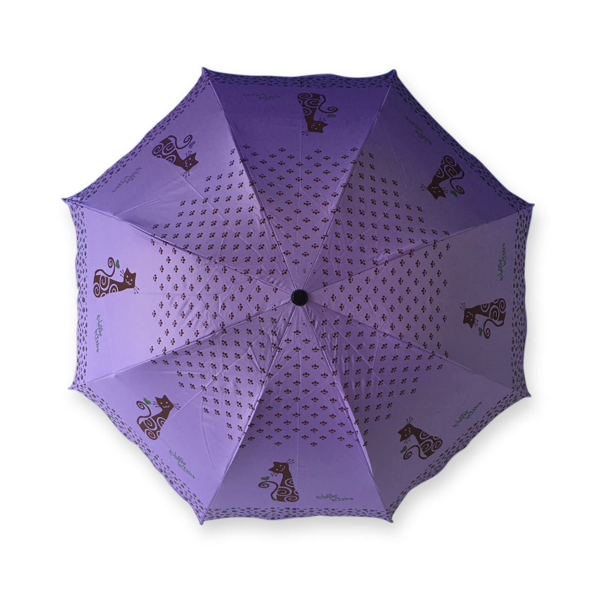 ร่มโค้งแฟชั่นยูวีดำรหัส 8034