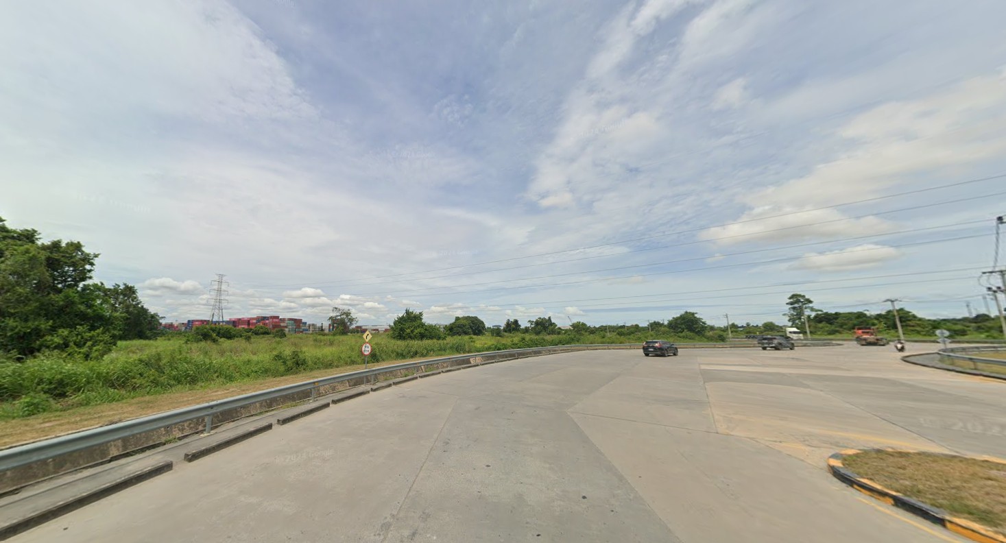 Land for sale, size 31-3-83.2 rai, suitable for building a warehouse at Frasers Property Logistics Park (Laem Chabang 2), Nong Kham, Sri Racha, Chonburi, Thailand.