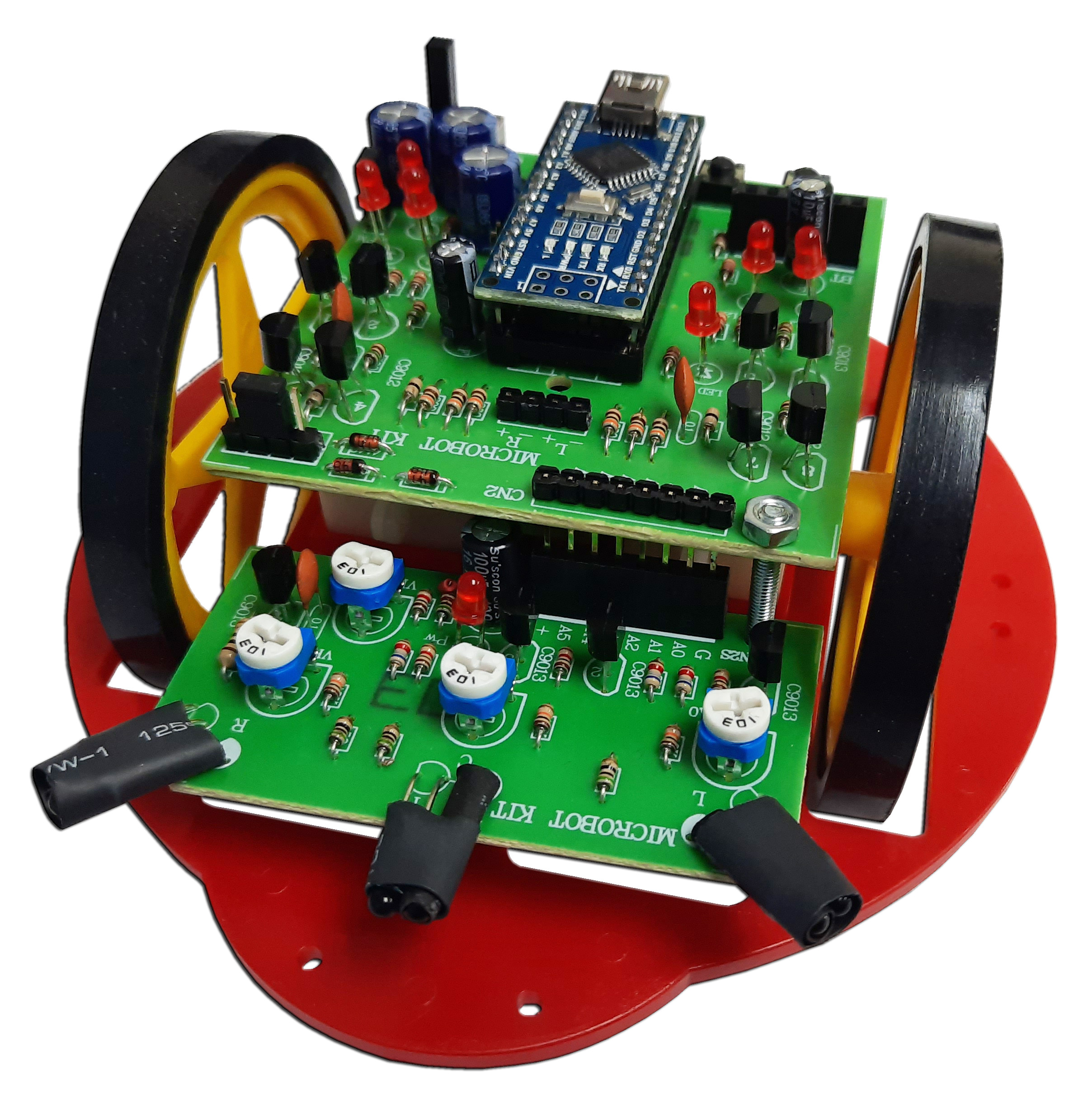 MICROBOT KIT MB105 หุ่นยนต์ MicroBot หลบสิ่งกีดขวาง