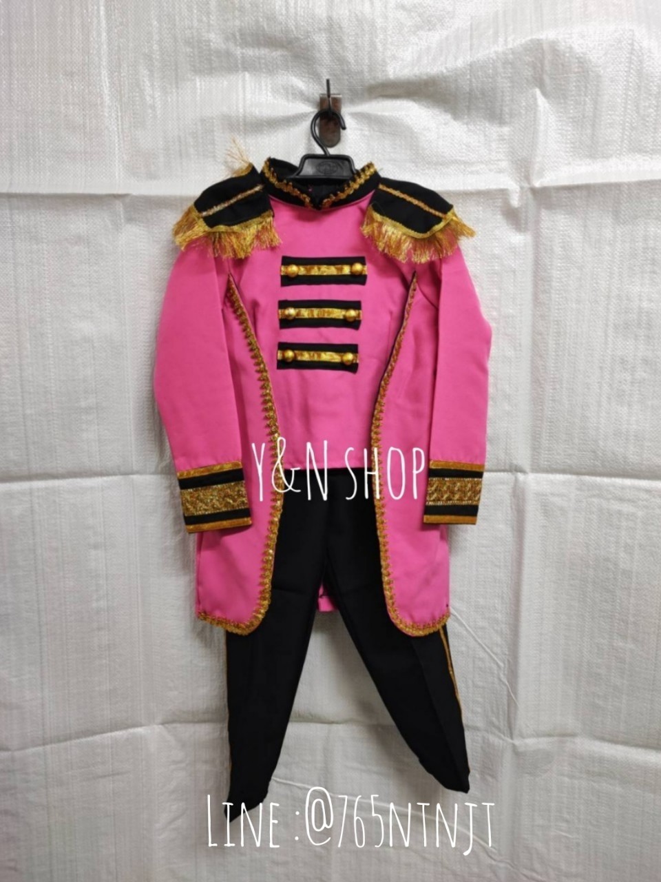 ชุดดรัมเมเยอร์เด็กชาย ชุดเชียร์ลีดเดอร์เด็กชาย มี 7 สี S M L งานตัดเย็บคุณภาพ ชุดกีฬาสีเด็ก Y&N Shop