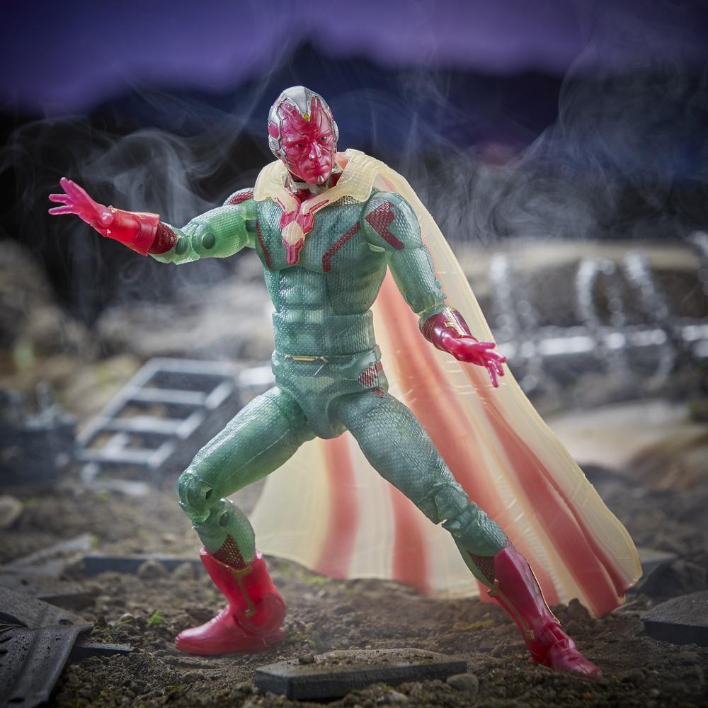 Hasbro Marvel Legends Series Avengers : Endgame 6-inch Vision Figure ฮาสโบร มาร์เวล เลเจนด์ ซีรี่ย์ส อเวนเจอร์ส หุ่นโมเดลฟิกเกอร์ วิชั่น ขนาด6 นิ้ว ลิขสิทธิ์แท้