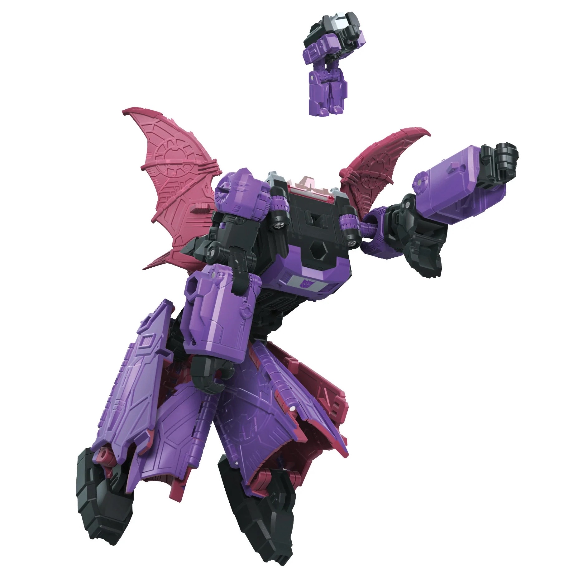 Hasbro Transformers Generations Retro Headmaster Mindwipe Figure ฮาสโบร ทรานสฟอเมอร์ส เจเนอเรชั่น หุ่นยนต์ เรโทร เฮดมาสเตอร์ มายด์วิป ขนาด 5.5 นิ้ว ลิขสิทธิ์แท้