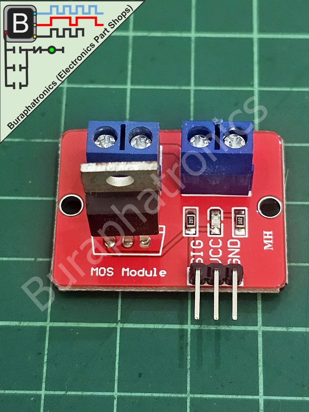Power Mosfet IRF520 (100V 6.5A)