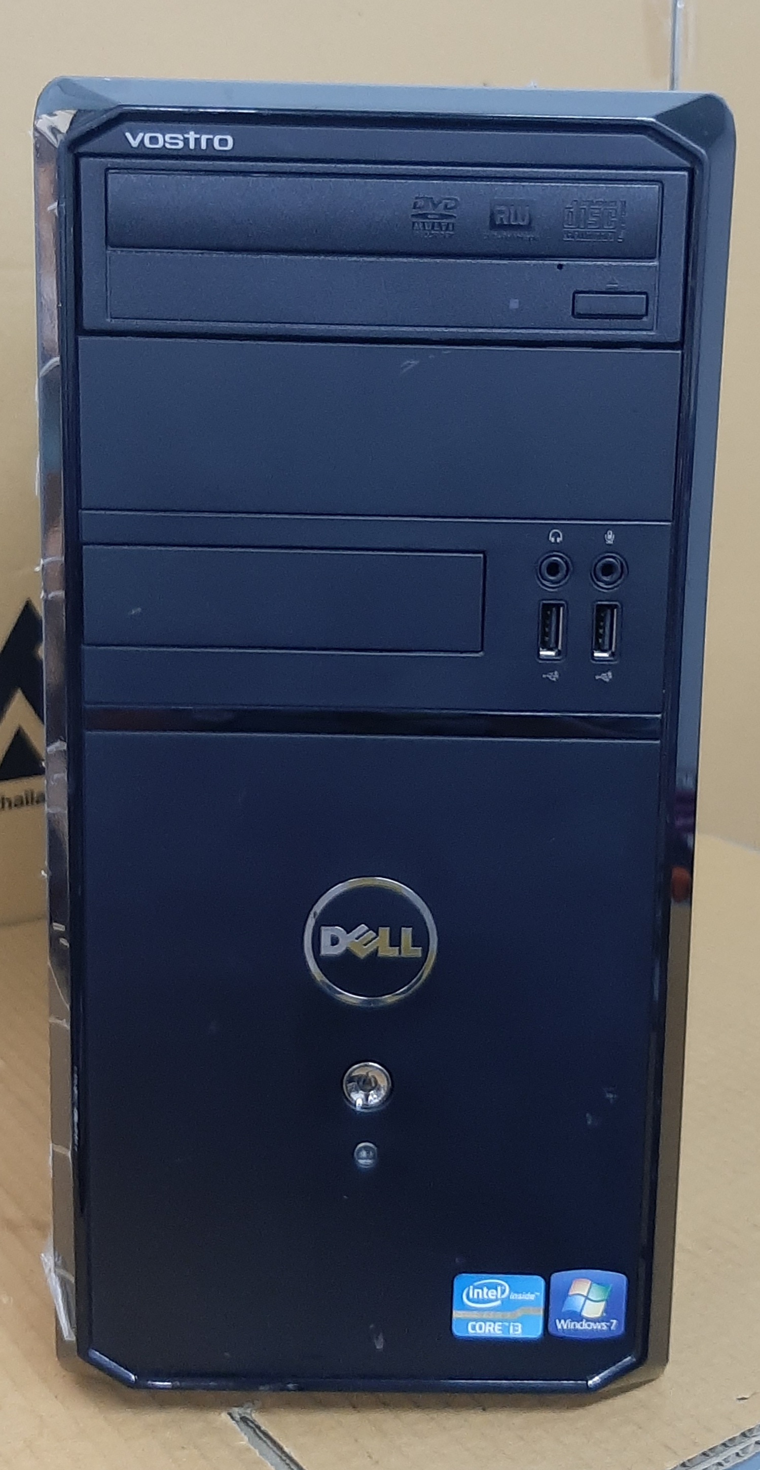 คอมพิวเตอร์ตั้งโต๊ะมือสอง สภาพดี Dell Vostro 260 MT (เครื่องเปล่า) รองรับ CPU Gen2 i3 i5 i7 Ram DDR3 ประกันร้าน 1 เดือน