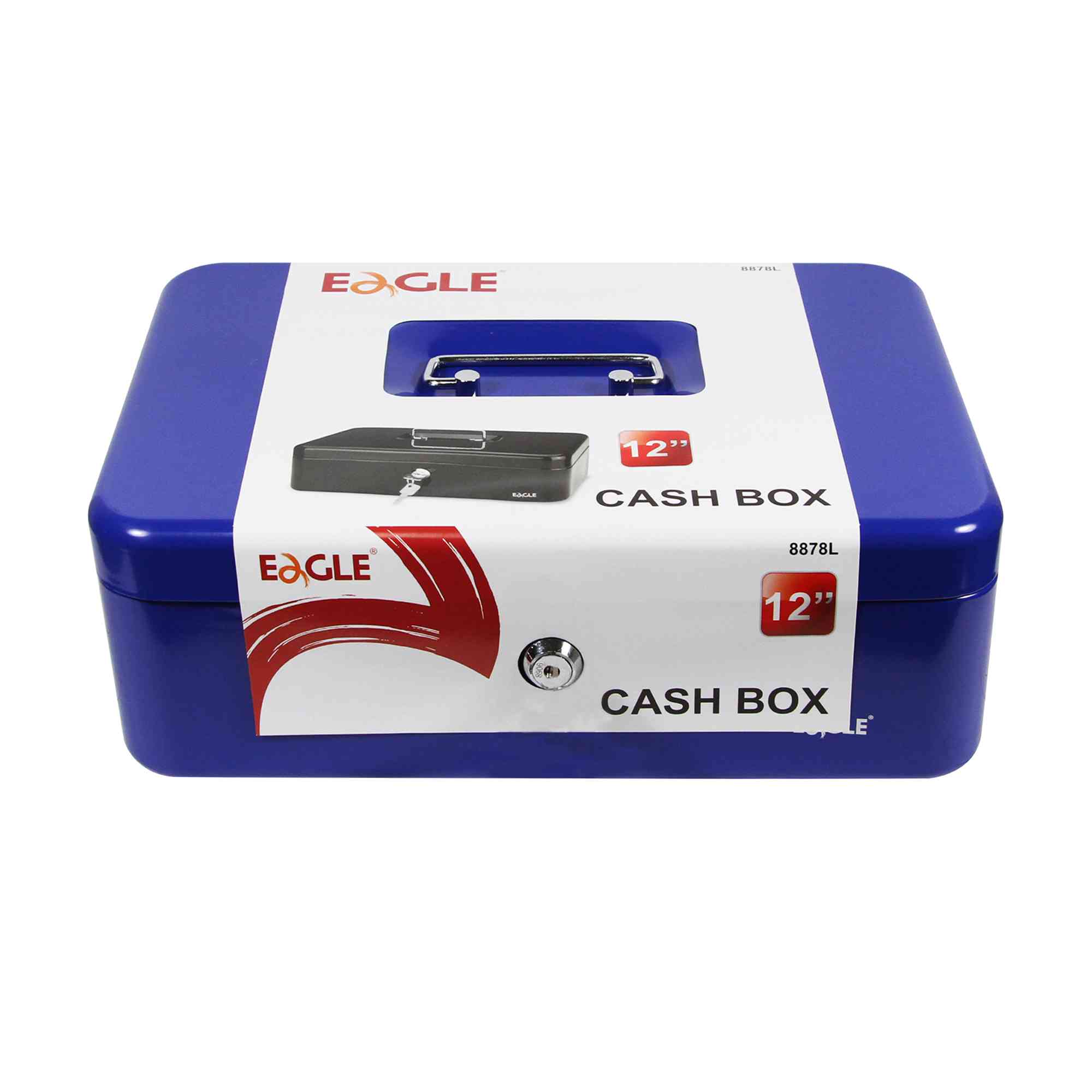 ขายถูก เซฟใส่เงิน EAGLE 8878L มี สีแดง,สีน้ำเงิน