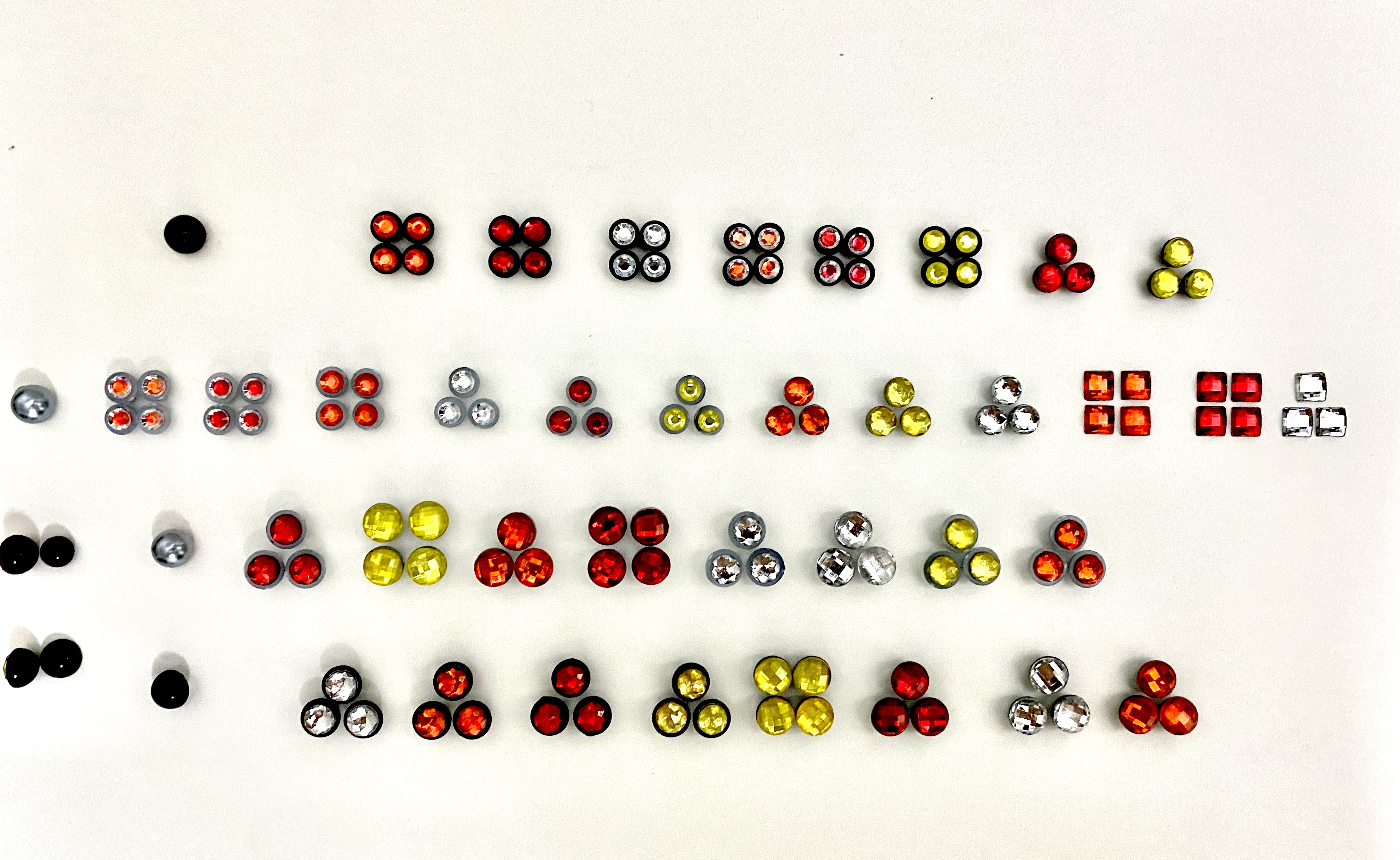 ไฟแต่งรถบรรทุกสีเหลืองได้ 10 ดวง ตูดเงินเงา 10 มิลลิเมตร