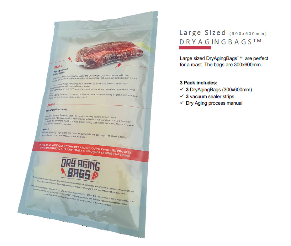Dry Aging Bags™ 30x60cm Pack (3 PC)