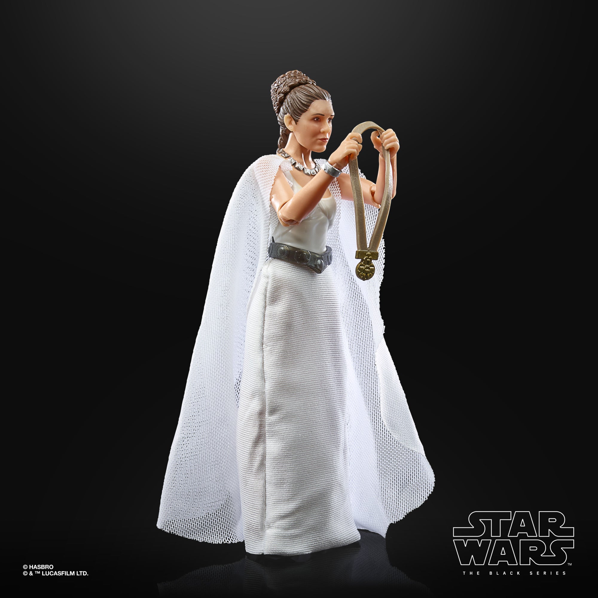 Hasbro Star Wars The Black Series Princess Leia Organa (Yavin 4) 6-inch-scale Figure ฮาสโบร สตาร์ วอร์ส เดอะ แบล็ค ซีรีส์ หุ่นโมเดลฟิกเกอร์ เจ้าหญิงเลอา ออร์กาน่า (ยาวิน) ขนาด 6 นิ้ว ลิขสิทธิ์แท้