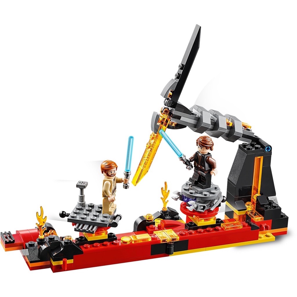 LEGO ตัวต่อเสริมทักษะ เลโก้ สตาร์ วอร์ ดูเอล ออน มุสตาฟา Star Wars : Revenge of The Sith Duel on Mustafar รุ่น 75269