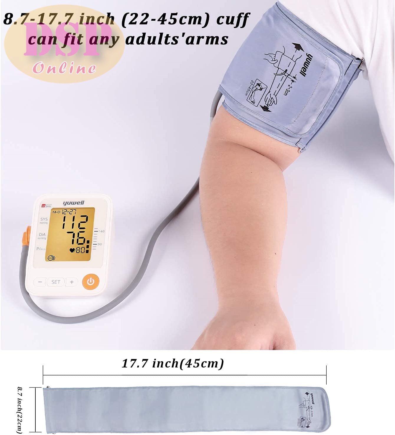 ขายถูก เครื่องวัดความดันโลหิต Yuwell YE670D (มีเสียงพูดภาษาไทยได้) ของแท้ประกันศูนย์ไทย5ปี