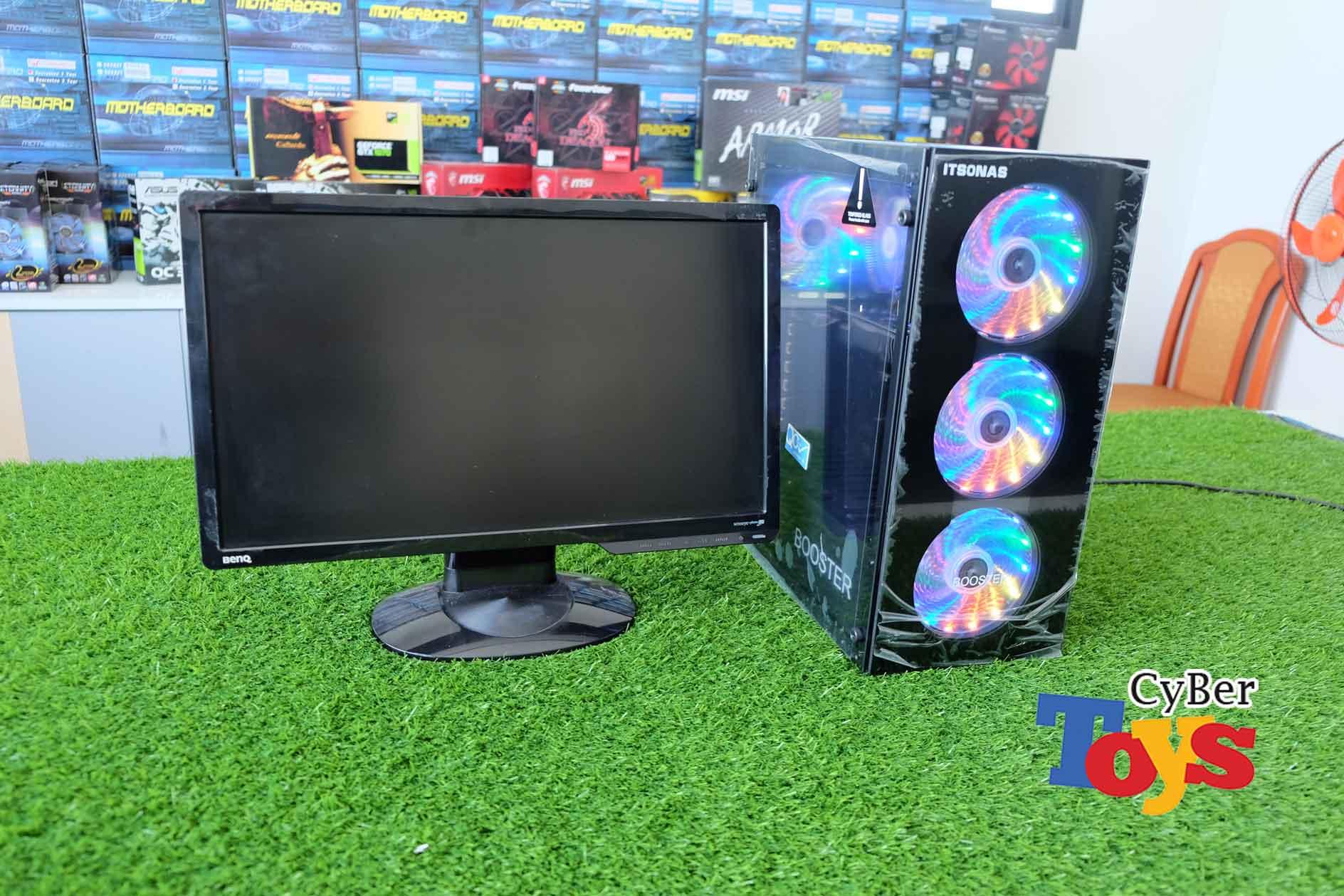 PC Core i5-6400 Ram 8 GB SSD 240 GB gtx 1060 6g สำหรับเล่นเกมส์ การ์ดจอ เล่นได้หลายเกมส์ มาพร้อมจอ 19-20 นิ้ว