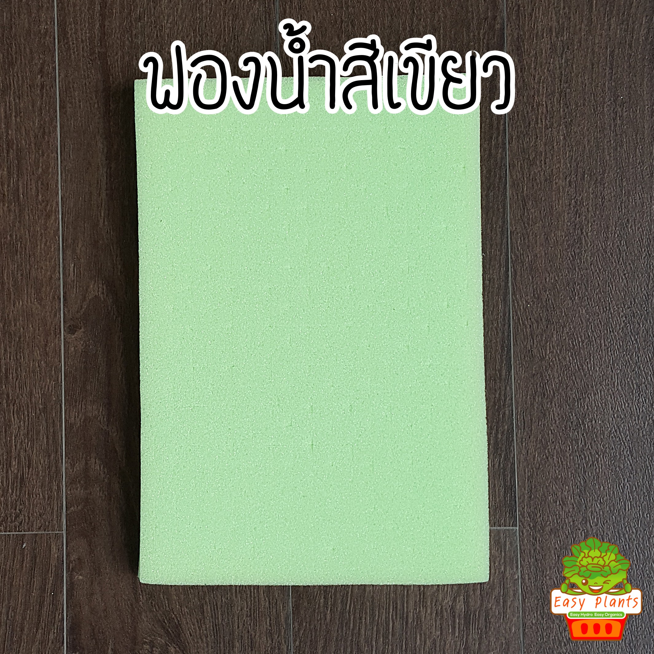 ฟองน้ำปลูกผัก ไฮโดรโปนิกส์ แบบตัดแล้ว จำนวน 5 แผ่น เลือกสีได้ ฟ้า ชมพู เขียว เหลือง