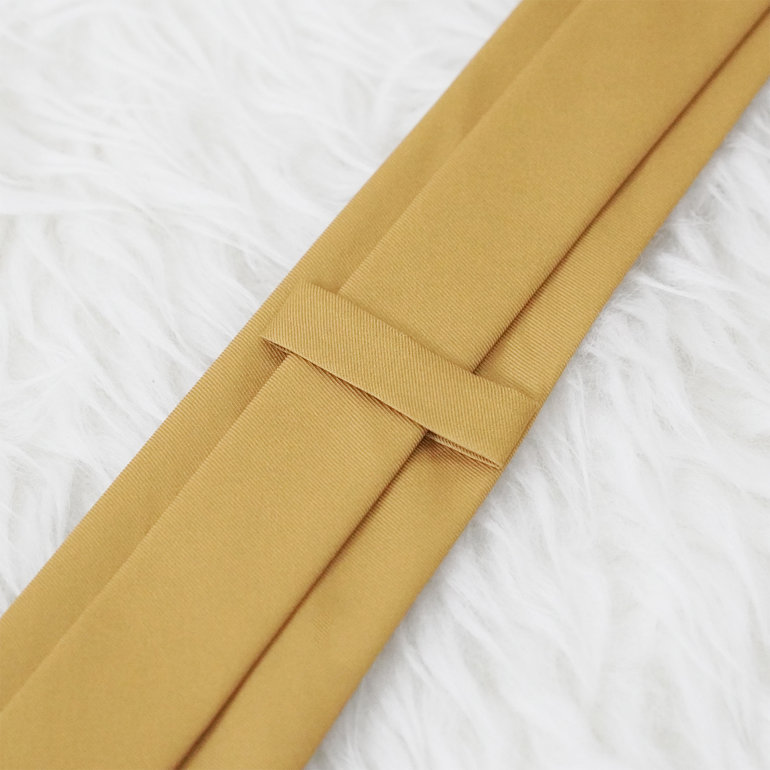 เนคไท สั่งทำใส่ชื่อ ขนาด 3" - Minimal - Mustard