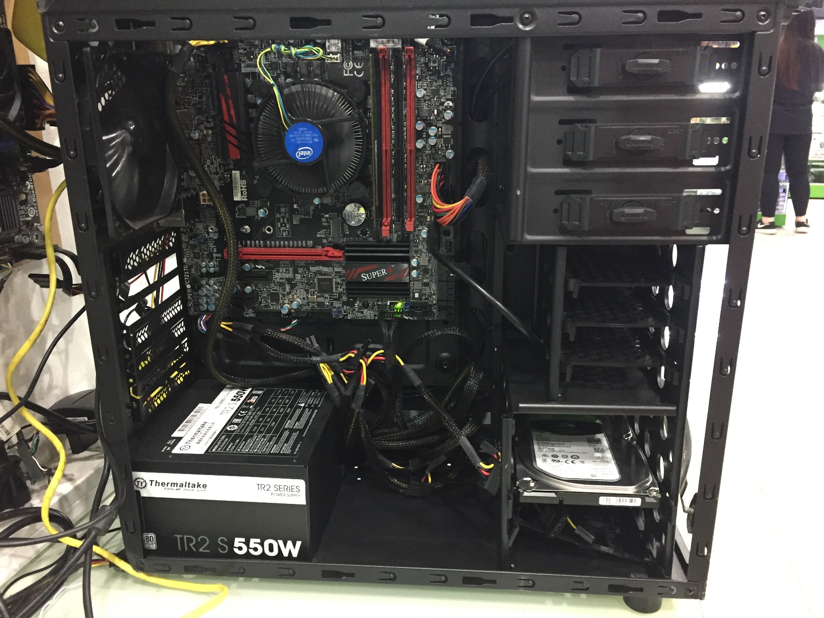 i5-7400 + SUPERMICRO C7Z170-M